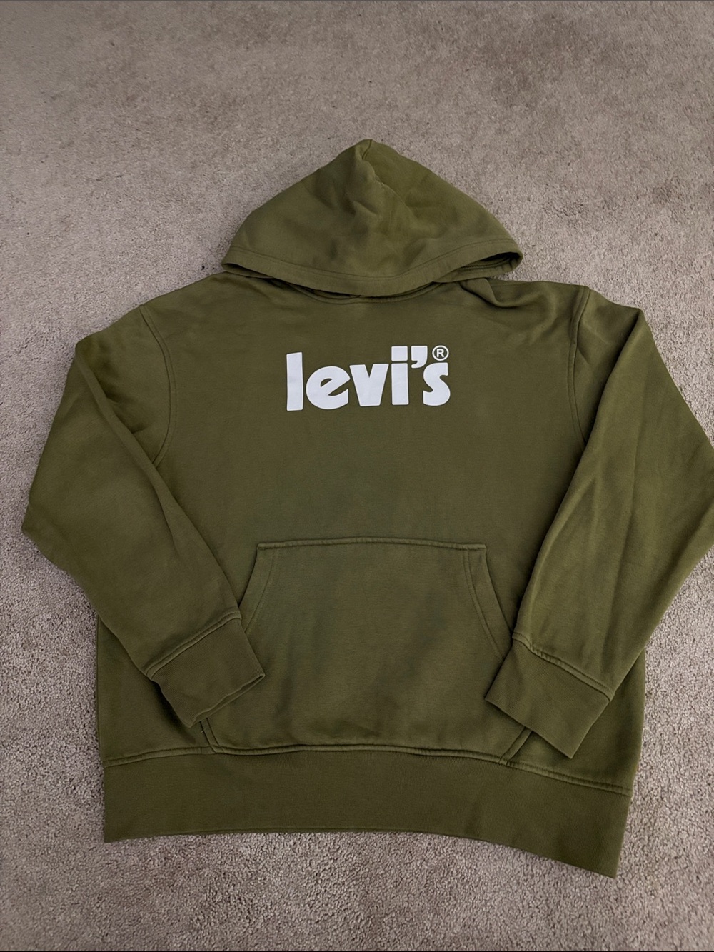 Levi's Olive Green Hoodie
